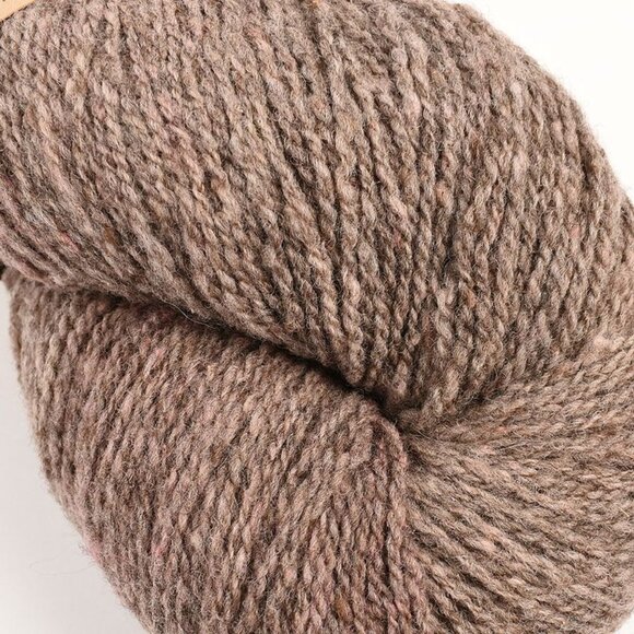 Jill Draper Makes Stuff Ansel Yarn Merino Wool Powder Puff Brown - Picture 2 of 3